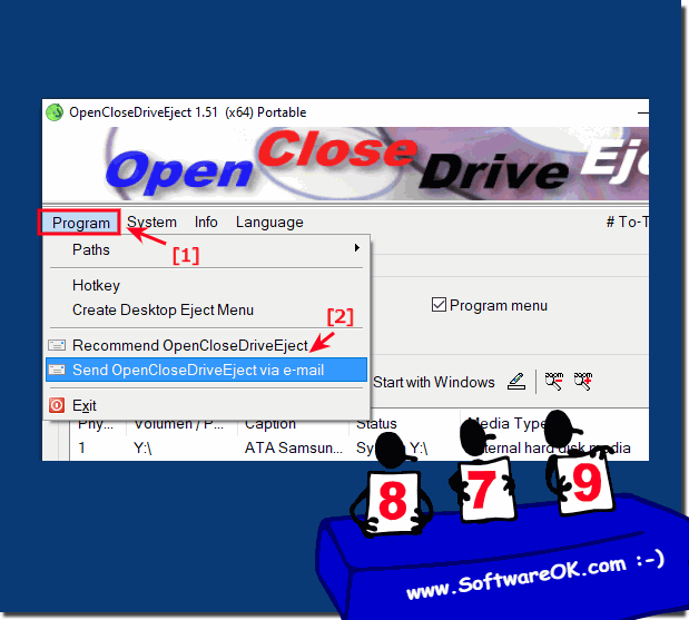 Share the smart drive ejection tool for Windows to all User for free!