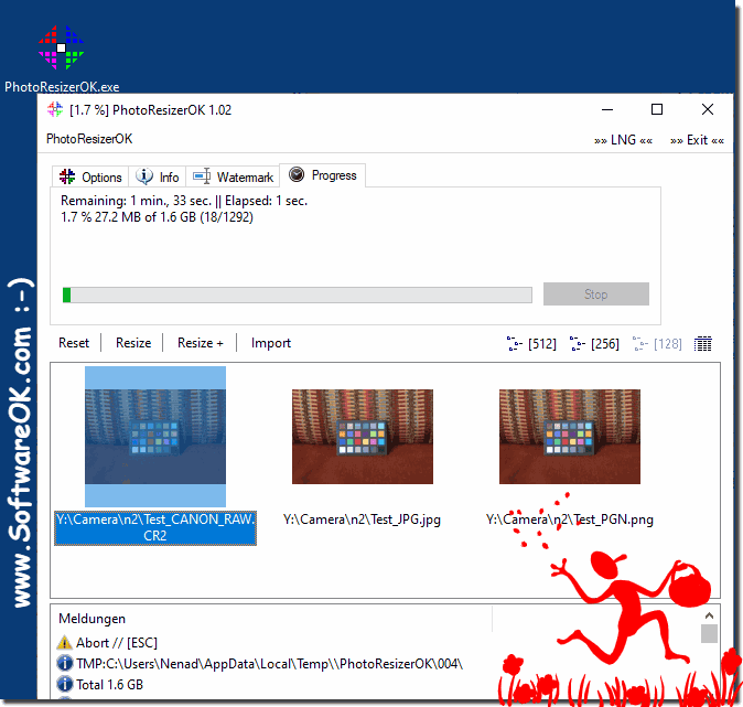 PhotoResizerOK 2.88 for windows download