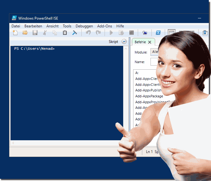 PowerShell_ISE ol all Windows!