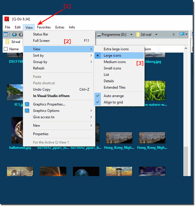Mark images in the File Explorer view!