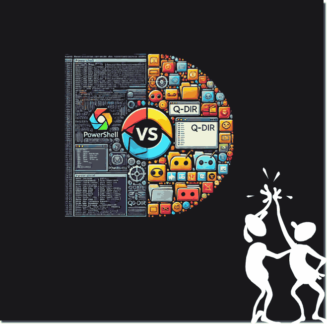 PowerShell vs. Quad File Explorer, The File Management Showdown!