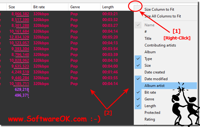 Show MP3 tags in Quad Explorer under Windows 10!