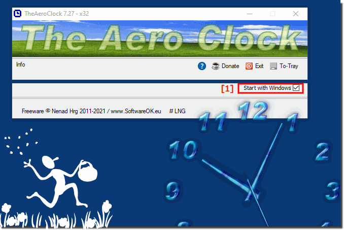TheAeroClock 8.43 for windows download free