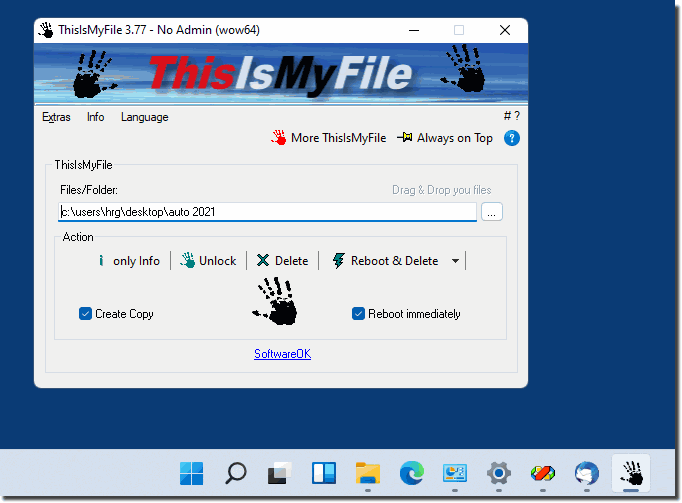 ThisIsMyFile 4.21 instal