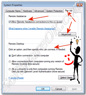 windows 7 cannot remote desktop to server 2012