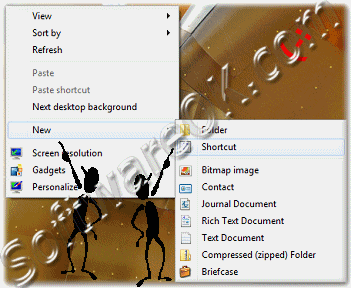 next desktop background shortcut