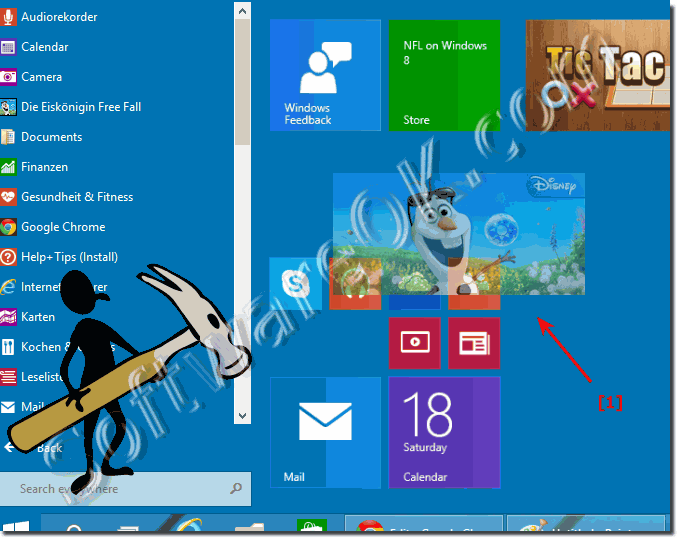Add APPs to Windows 10 Start Menu!