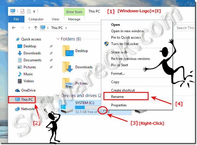 rename shortcut windows 10