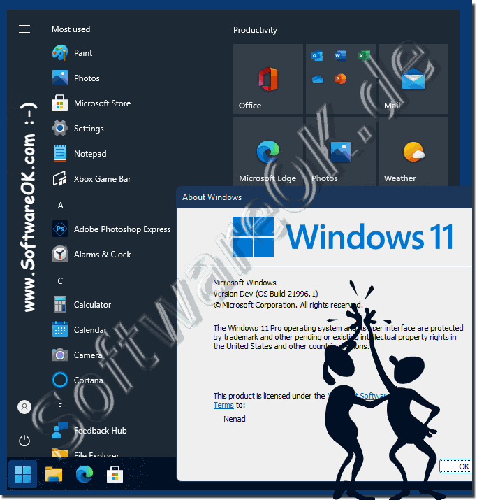 windows 11 classic start menu not working