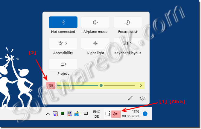 Deactivate the Windows 11 sound!