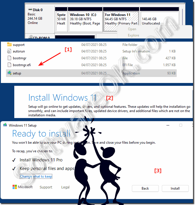 Install Windows 11 on the same PC with Windows 10!