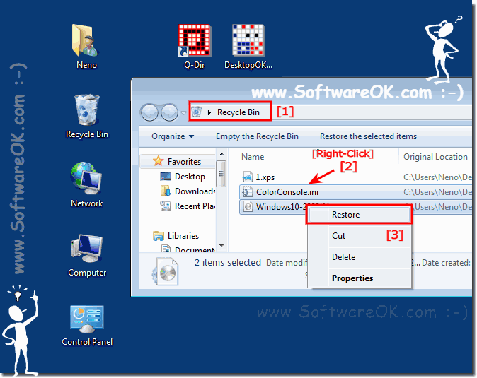 how to recover deleted files from trash bin on windows 7