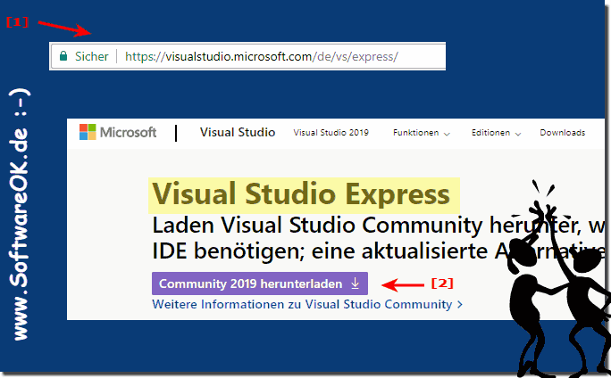 The Visual Studio Express for developing Windows applications!