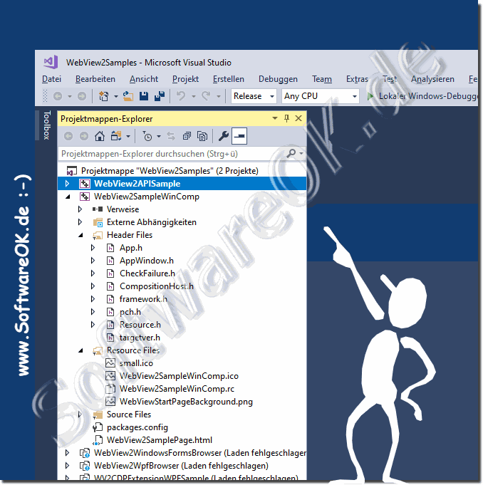 Using WebView 2 in MS Visual Studio!