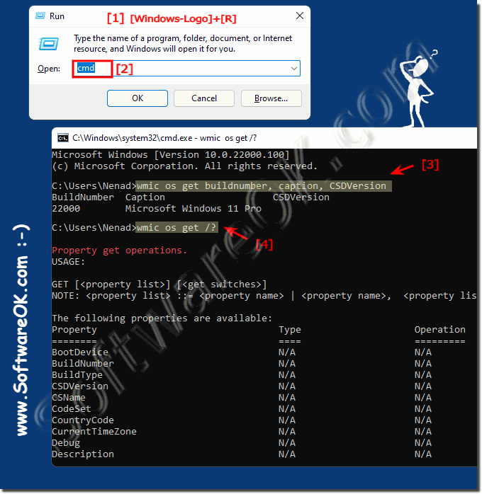 Query installed Windows versions via WMCI in command prompt!