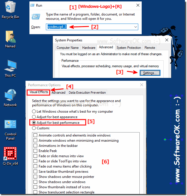 Detailed explanations about Visual Effects in Windows!