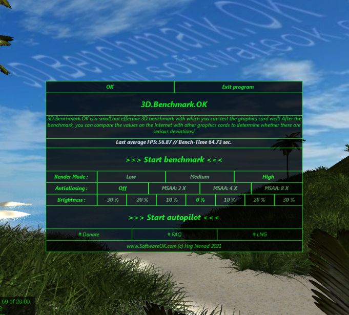 3D.Benchmark.OK 2.01 download the new for android